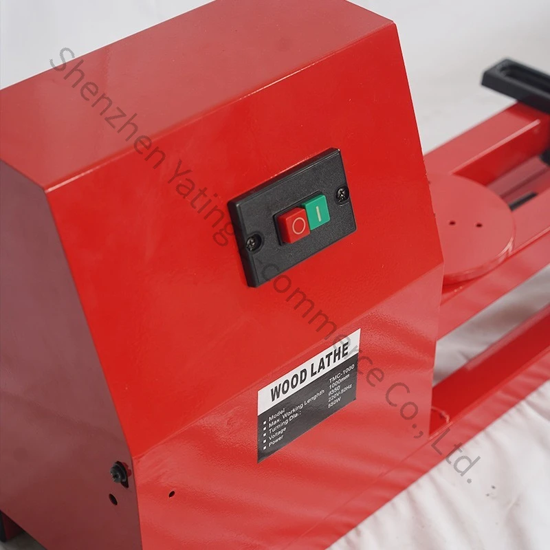 Woodworking Lathe Machine - 1pc Wood Lathe 220v Woodworking Lathe