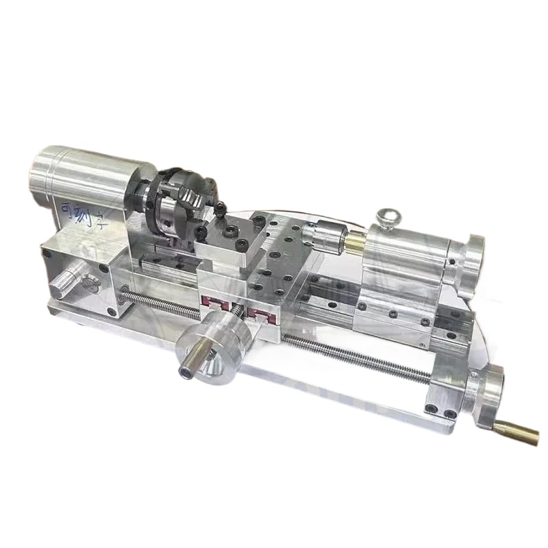 Woodworking Lathe Machine - 110-220V Variable Speed Mini Wood Lathe,
