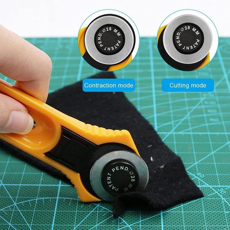28/45mm Rotary Fabric Cutter F - Card Scraper Steel 评论和价格