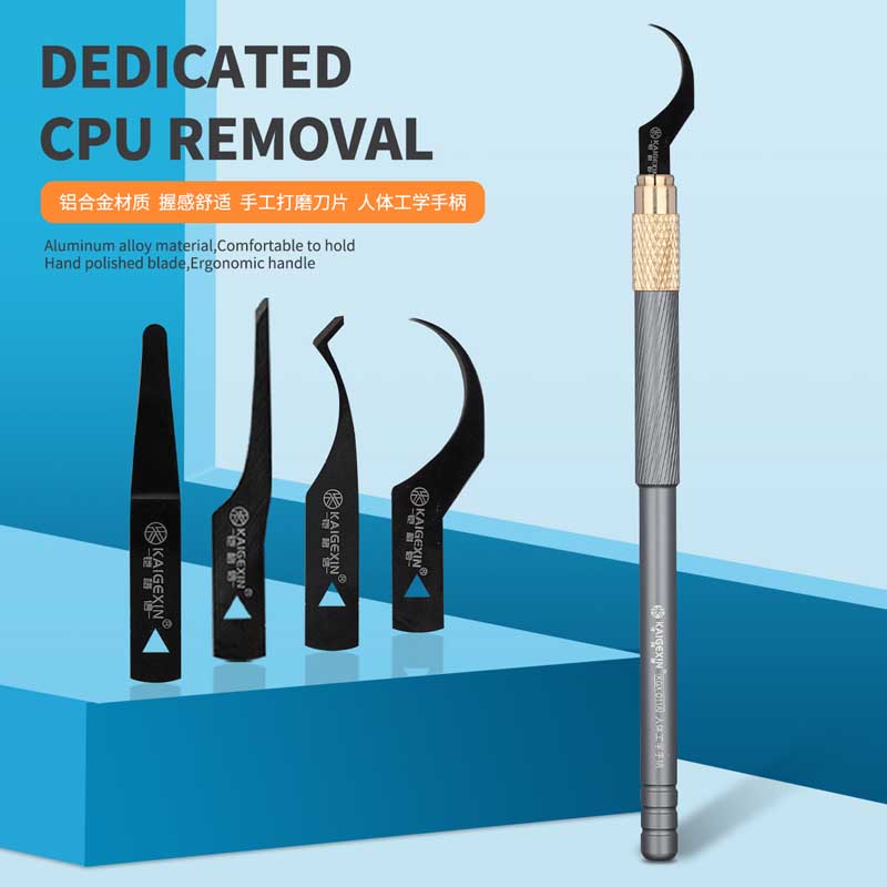 KGX CPU Glue Removal Blade Set - Card Scraper Steel 评论和价格