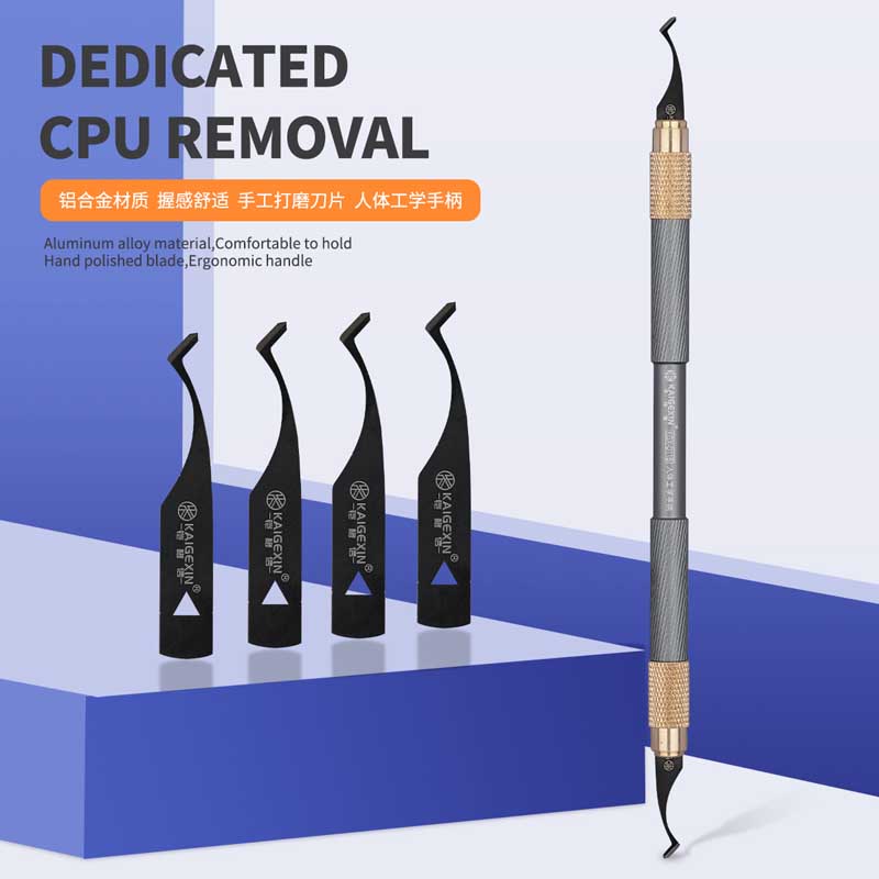 KGX CPU Glue Removal Blade Set - Card Scraper Steel 评论和价格