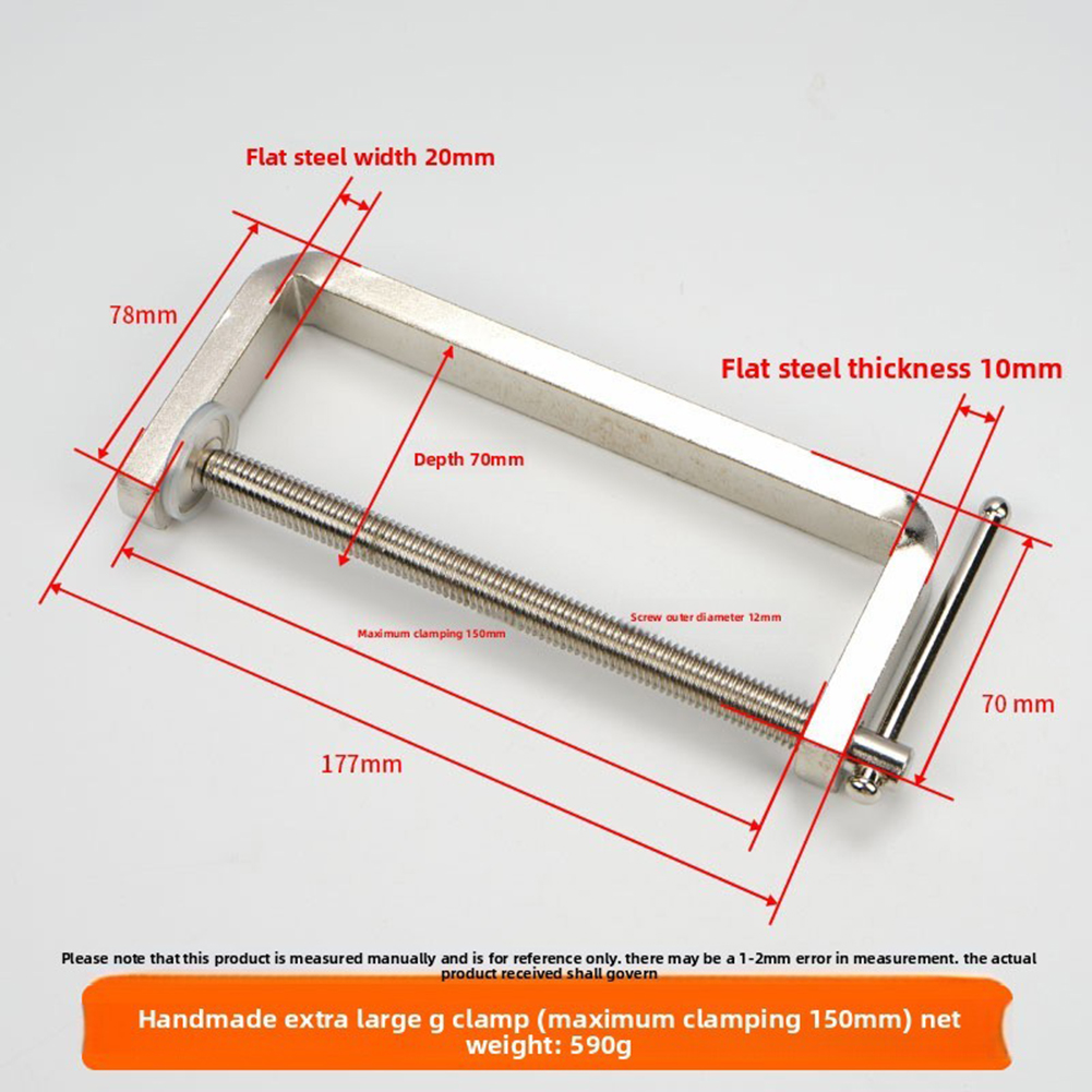 Heavy-Duty G-Clamp Made from F - Woodworking Workshop Design 评论和价格