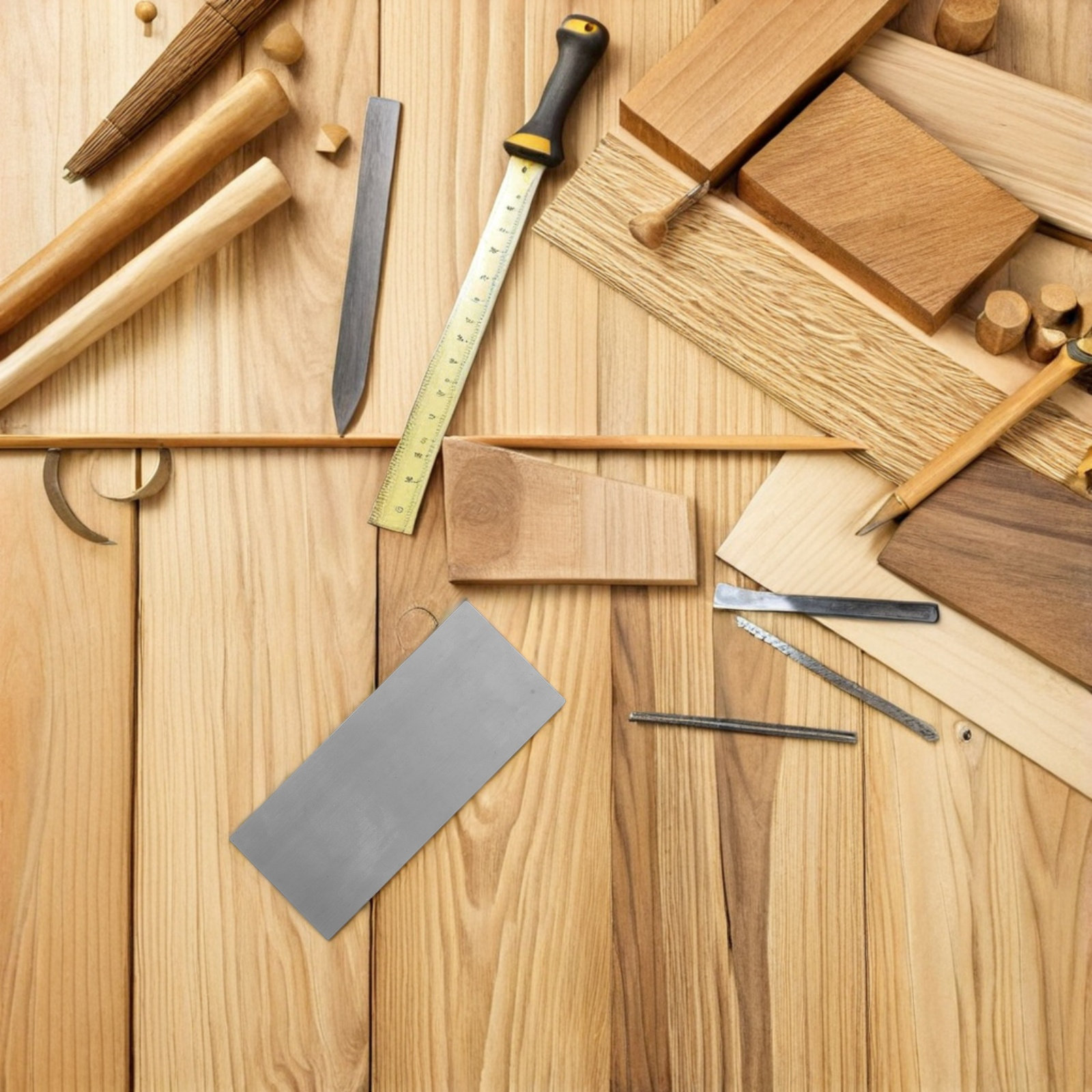 6Pcs Woodworking Card Scraper  - Card Scraper Steel 评论和价格