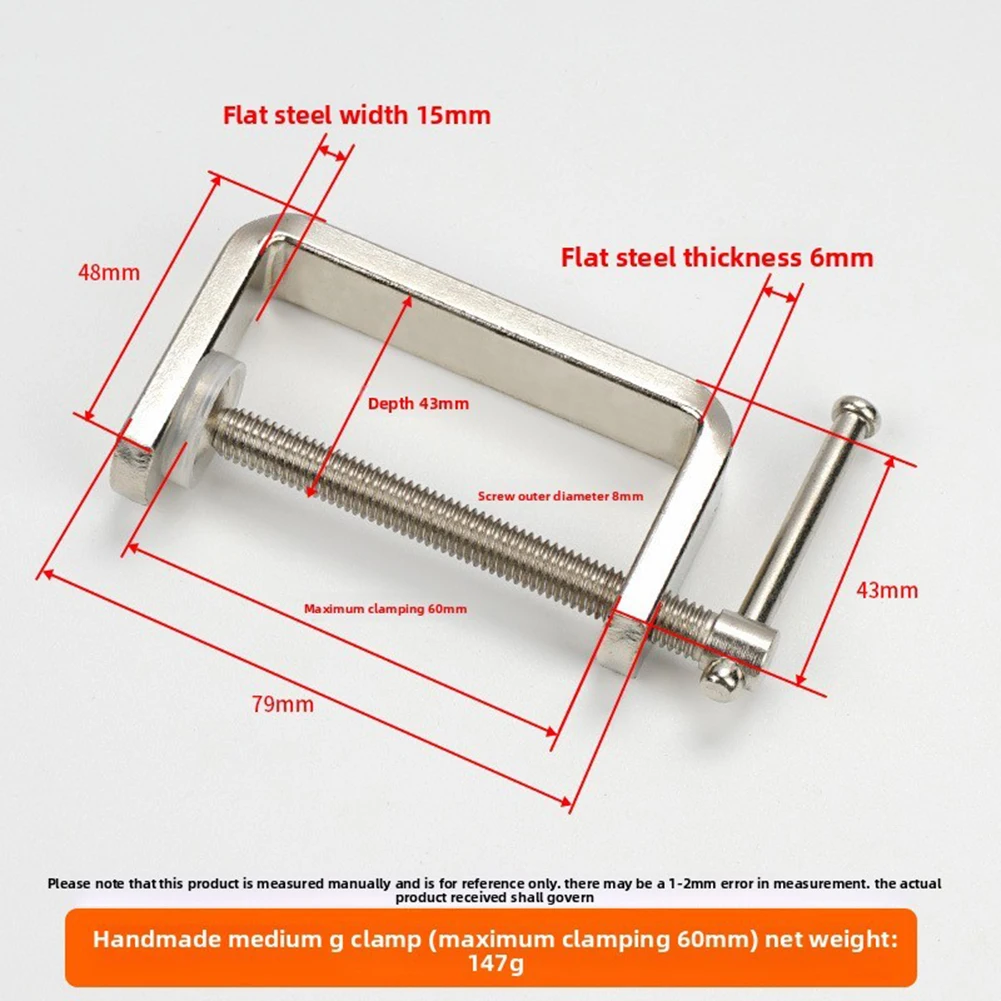 Heavy-Duty G-Clamp Made from F - Woodworking Workshop Design 评论和价格