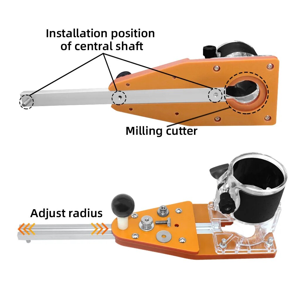 Circle Cutting Jig for Makita  - Woodworking Jointer 评论和价格
