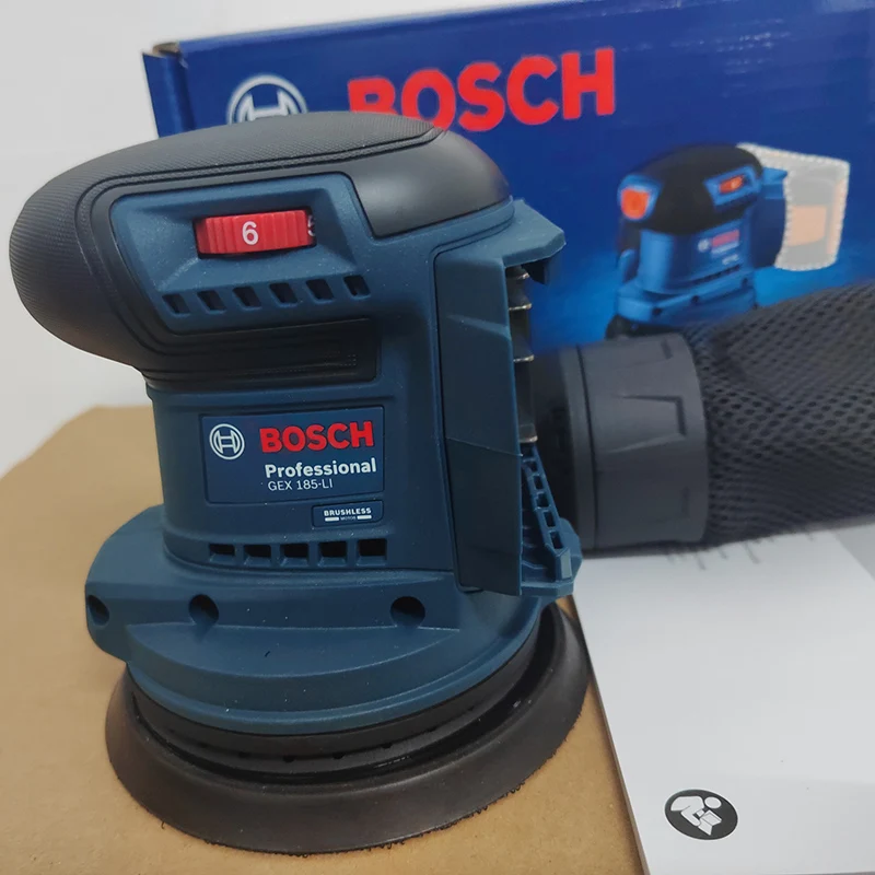Bosch GEX185-LI Cordless Rando - Woodworking Machinery 评论和价格