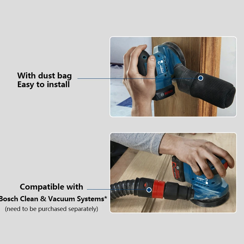 Bosch GEX185-LI Cordless Rando - Woodworking Machinery 评论和价格