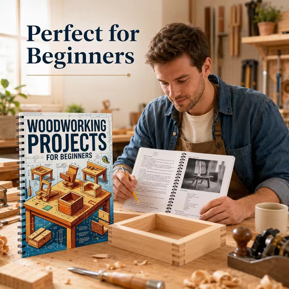 Beginner-Friendly Easy Woodwor - Woodworking Ideas For Beginners 评论和价格
