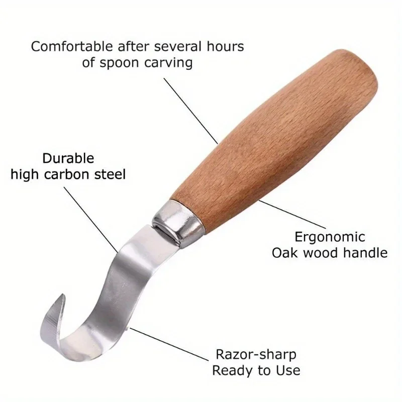 Wood Carving Knife Chisel Hook - Woodworking Essentials 评论和价格