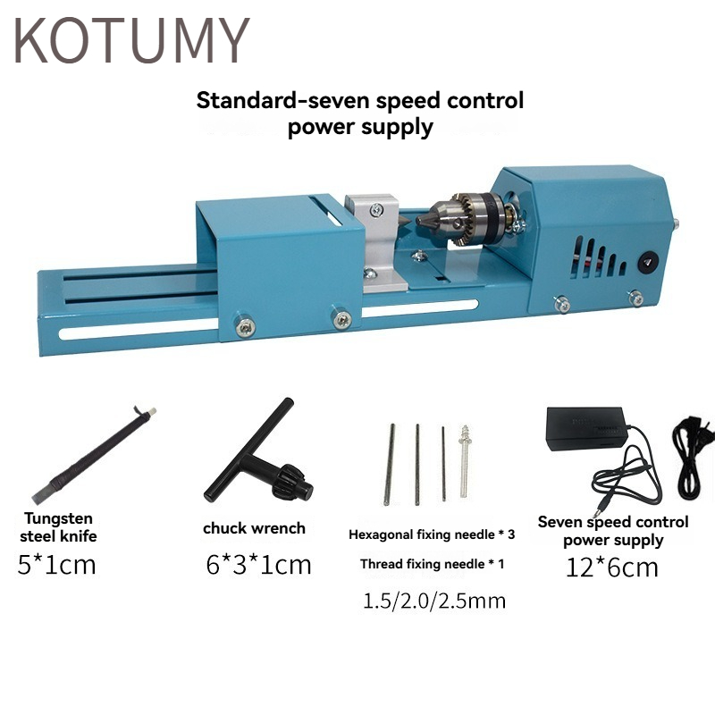 KOTUMY Mini Lathe Machine - Mu - Woodworking Lathe Machine 评论和价格