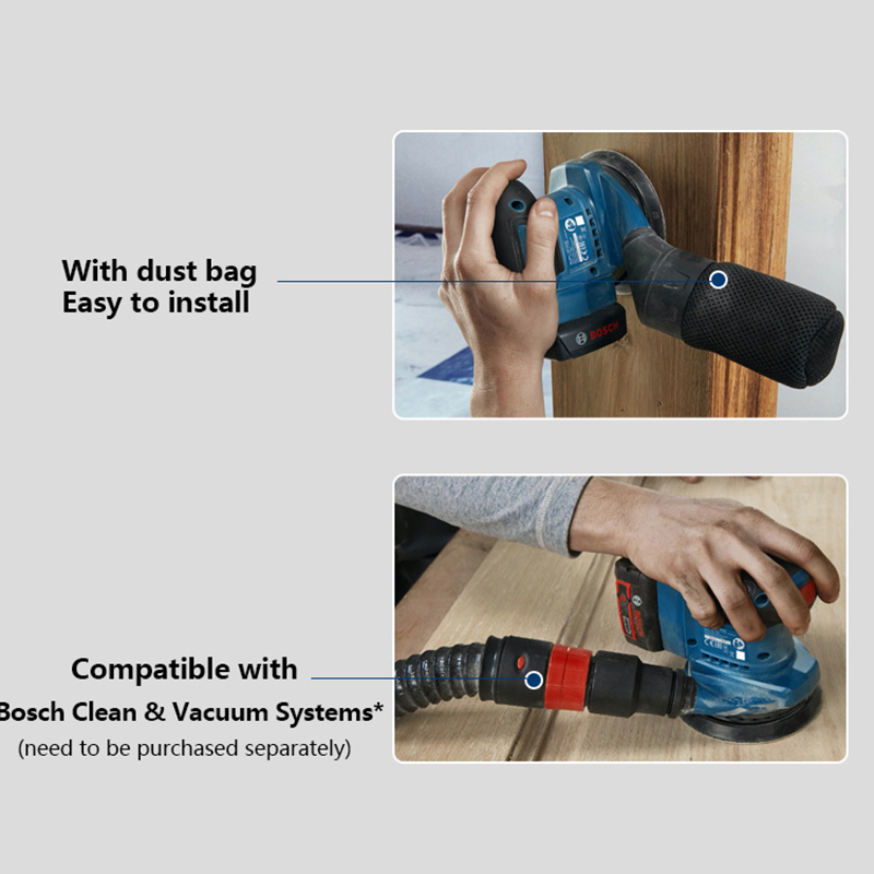 Bosch GEX185-LI Cordless Rando - Woodworking Machinery 评论和价格